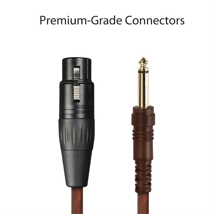 XLR Female To 6.35mm high quality